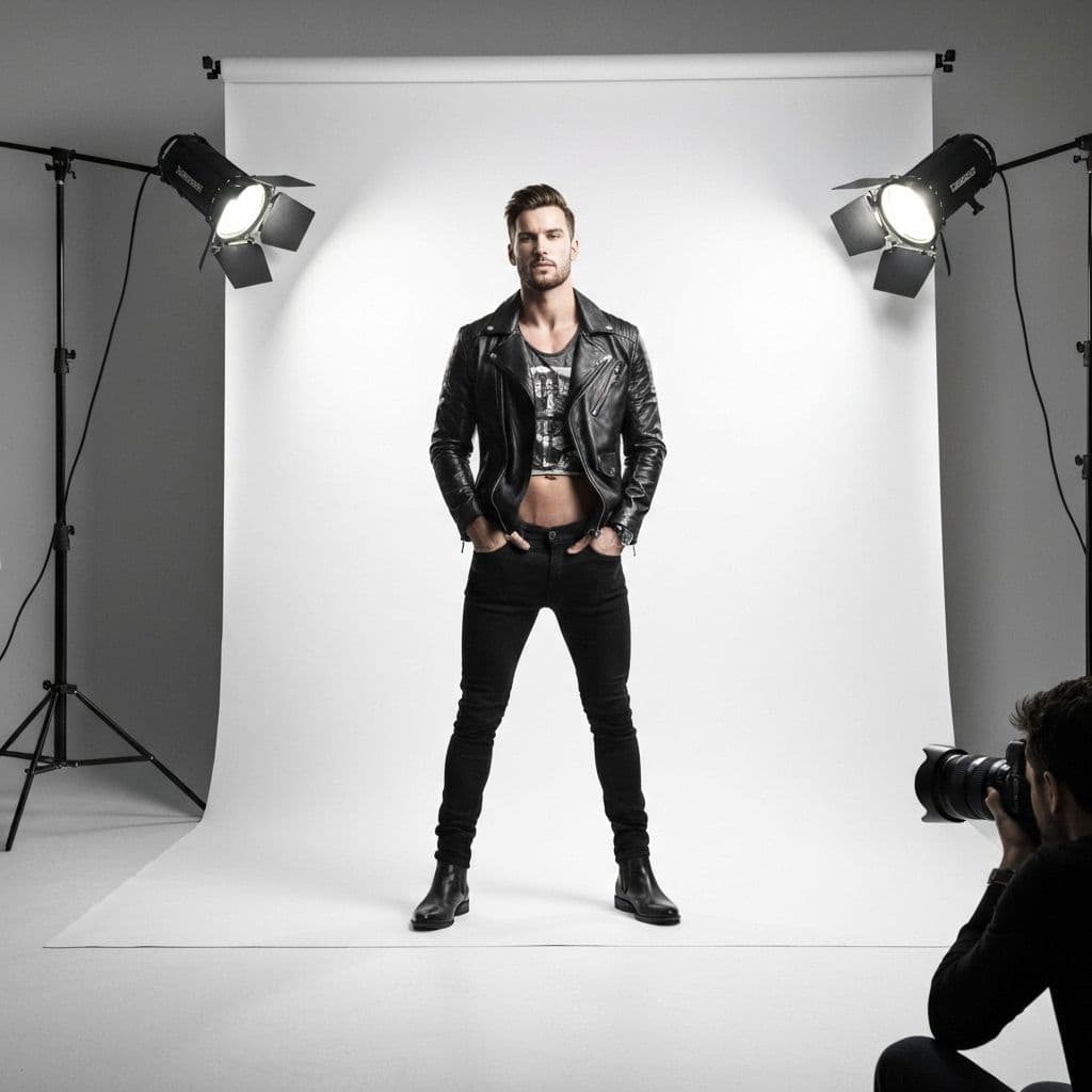 Male Model Photoshoot