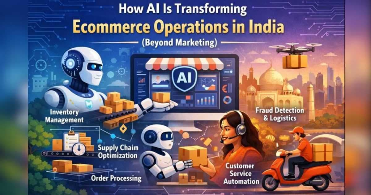 How AI Is Transforming Ecommerce Operations in India (Beyond Marketing)